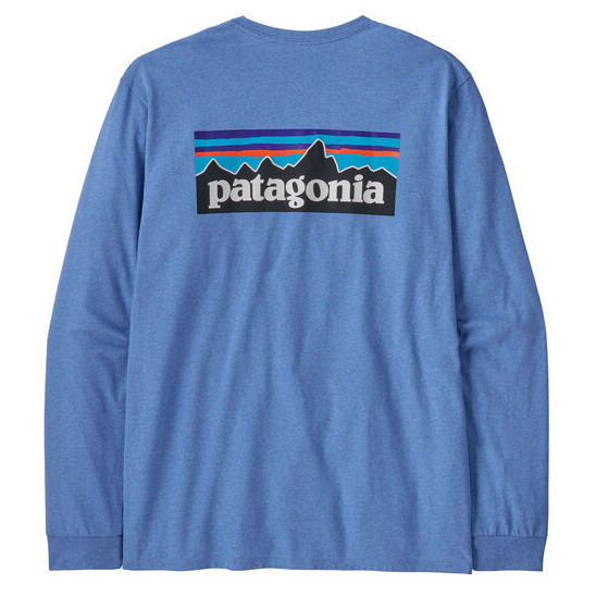 Koszulka męska Patagonia P-6 Logo Responsibili Tee LS