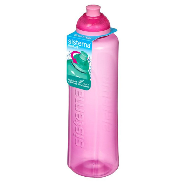 Butelka Sistema Swift Squeeze Twist ‘n’ Sip 480 ml różowy