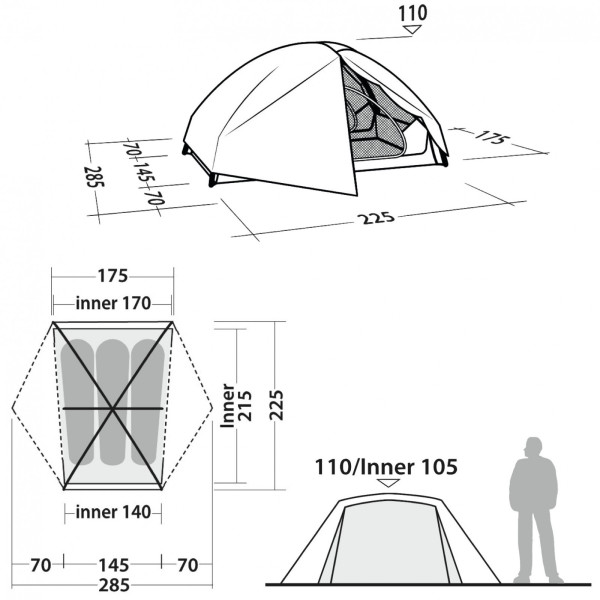 Namiot turystyczny Robens Seeker 3