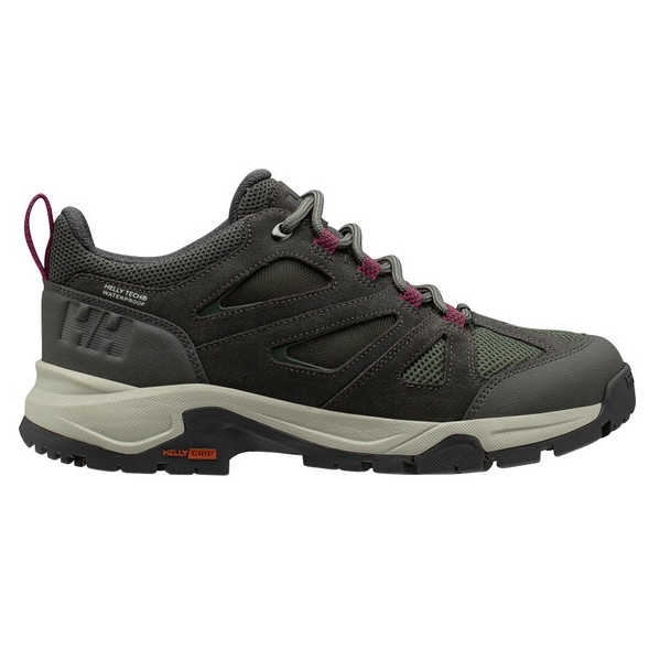 Damskie buty trekkingowe Helly Hansen W Switchback Trail Low Ht ciemnoszary Beluga/ForestNight/Purple