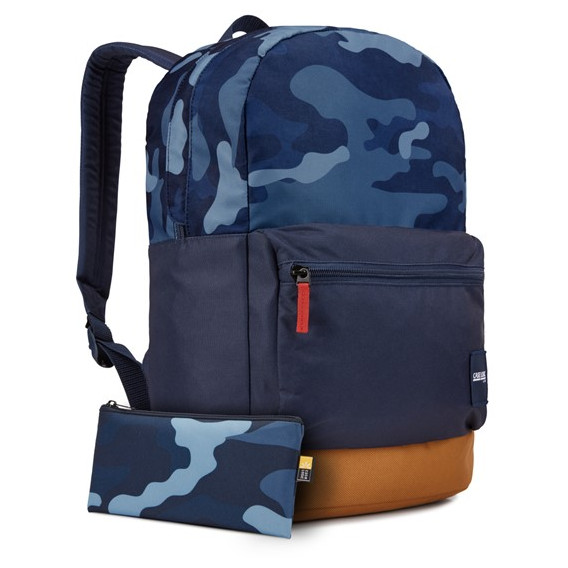 Miejski plecak Case Logic Commence 24L niebieski blue camo/cumin