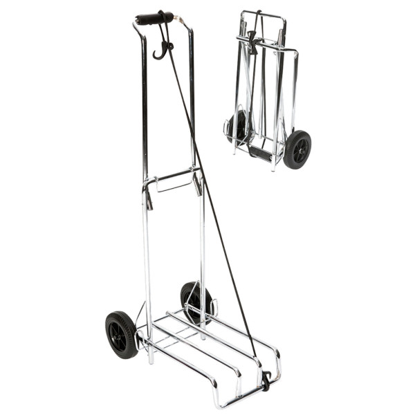 Wózek Bo-Camp Bagage Trolley 40 kg srebrny