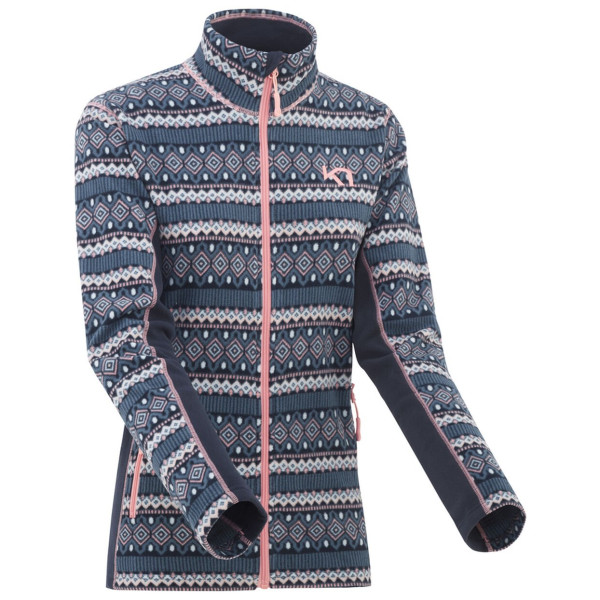 Bluza damska Kari Traa Olga Fleece niebieski marin