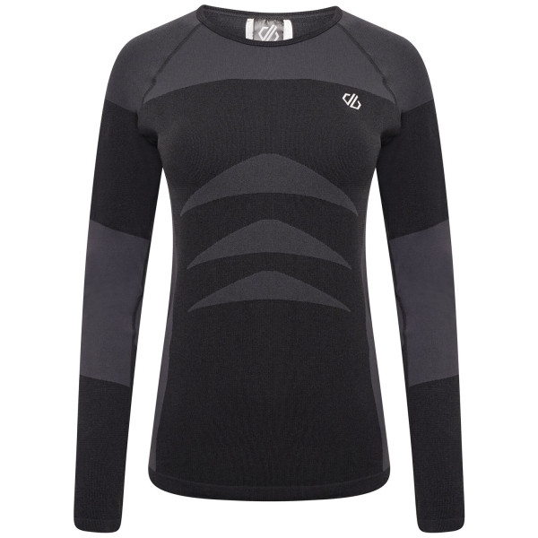 Damska koszulka Dare 2b In The ZoneII L/S czarny Black/Black