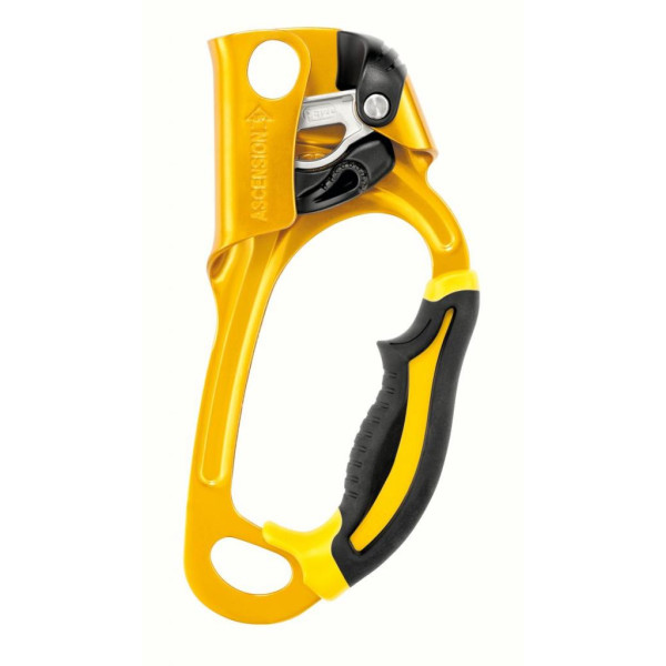 Blokada Petzl Ascension żółty/czarny