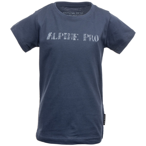 T-shirt dziecięcy Alpine Pro Blaso niebieski