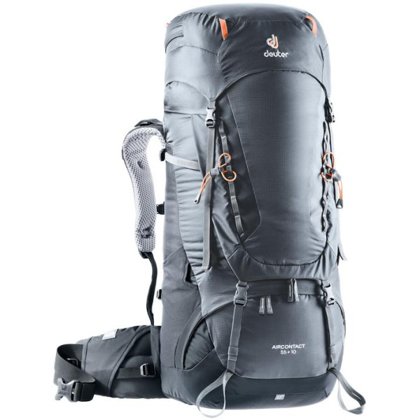 Plecak Deuter Aircontact 55 + 10 (2020) czarny GraphiteBlack