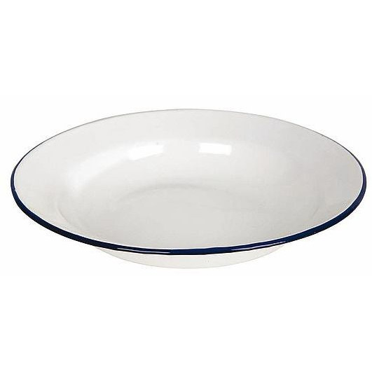 Talerz Bo-Camp Plate enamel white