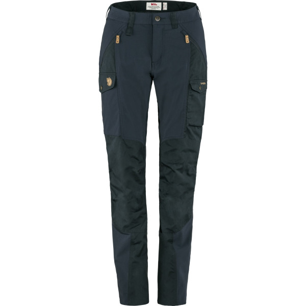 Spodnie damskie Fjällräven Nikka Trousers Curved W ciemnoniebieski Dark Navy