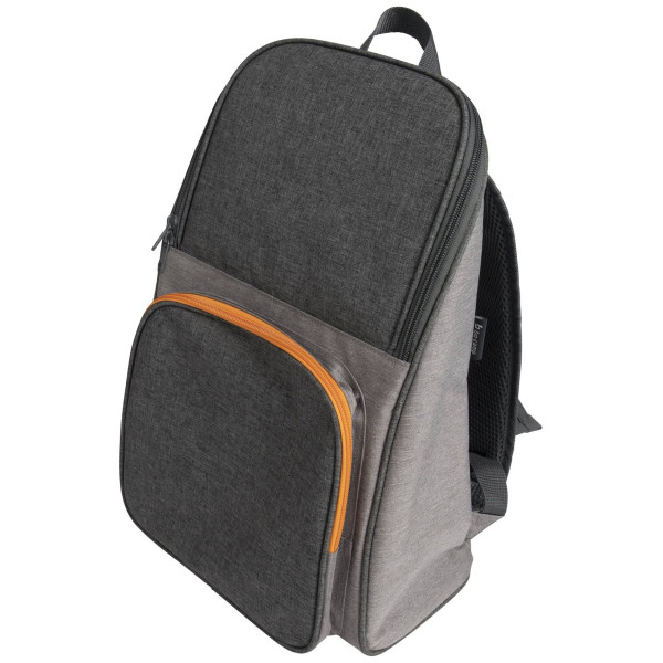 Plecak termiczny Bo-Camp Cooler backpack - 10L szary/pomarańczowy