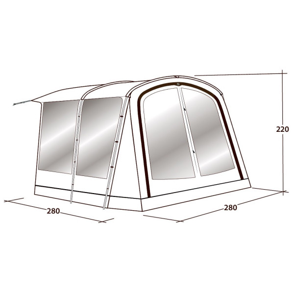 Wiata namiotowa Outwell Universal Awning Size 1