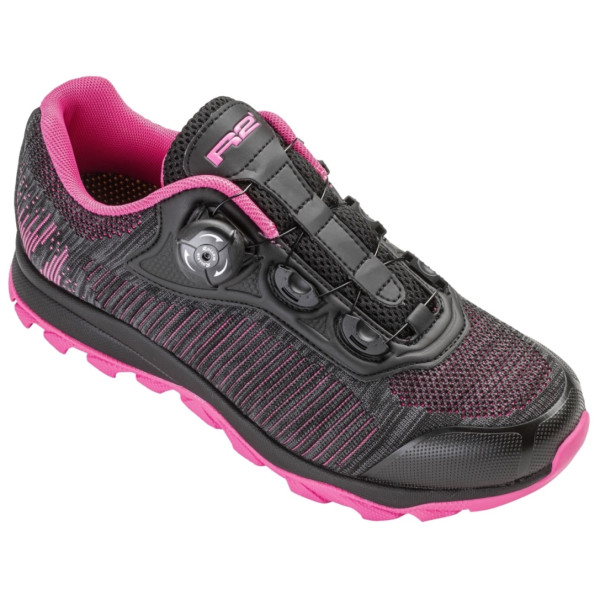 Buty rowerowe R2 Orion różowy/czarny pink