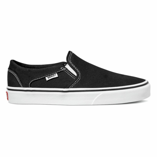 Buty damskie Vans Wm Asher (canvas) czarny (Canvas) Black/White