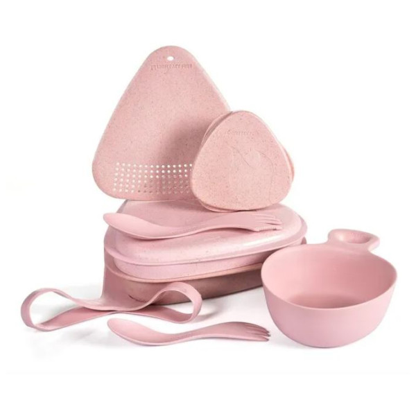 Zestaw naczyń Light My Fire Outdoor MealKit różowy dustypink