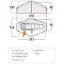 Namiot turystyczny Vango Apex Compact 100