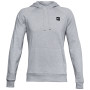 Męska bluza Under Armour Rival Fleece Hoodie (2022) szary ModGrayLightHeather/OnyxWhite