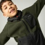 Bluza dziecięca Regatta Munro Hybrid Jacket DarkKhak/Blk