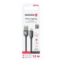 Kabel do ładowania i przesyłania danych Swissten Textile USB / Lightning 1,2 m