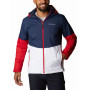 Kurtka męska Columbia Point Park™ Insulated Jkt niebieski/czerwony CollegiateNavyWhiteMountainRed