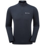 Męska koszulka Montane Dart Xt Zip Neck ciemnoniebieski Eclipse Blue
