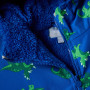 Płaszcz nieprzemakalny dziecięcy Regatta Junior Changing Robe Olymp Blue Dino