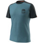 Koszulka męska Dynafit Transalper Light M S/S Tee czarny/niebieski storm blue/3010