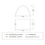 Sypialnia Vango BR003 - Free-Standing Bedroom