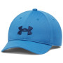 Dziecięca bejsbolówka Under Armour B Blitzing Low Adj Aegean Blue