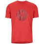 Koszulka męska Marmot Transporter Tee SS czerwony VictoryRedHeather