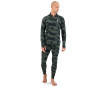Męska koszulka Mons Royale Cascade Merino Flex 200 1/4 Zip Rosin Motion