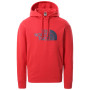 Męska bluza The North Face Light Drew Peak Pullover czerwony RococcoRed