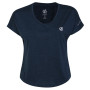 Koszulka damska Dare 2b Refining Tee ciemnoniebieski MoonLtDnmMrl (R73)