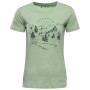 Damska koszulka Alpine Pro Grema 2 jasnozielony PISTACHIO VARIANTA PA