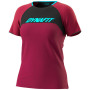 Damska koszulka rowerowa Dynafit Ride S/S Tee W 2022 bordowy Beet Red