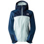 Kurtka damska The North Face Stratos Jacket niebieski SKYLGHTBLU/SMTNVY/SHDYBLU