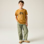 T-shirt dziecięcy Regatta Bosley Wood Brown
