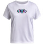 Dziecięca koszulka Under Armour Tech Armour Graphic SS White