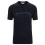 Męska koszulka Icebreaker Men Tech Lite II SS Tee ciemnoniebieski Midnight Navy