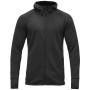 Męska bluza Devold Nibba Man Jacket W/Hood czarny Caviar