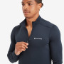 Męska koszulka Montane Dart Xt Zip Neck
