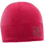 Czapka Salomon Logo Beanie różowy Hibiscus