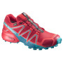 Buty damskie Salomon Speedcross 4 GTX® W czerwony/niebieski BarbadosCherry/PoppyRed/DeepLago