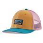 Dziecięca bejsbolówka Patagonia Kids' Trucker Hat żółty