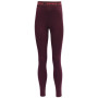 Dziecięce kalesony Devold Duo Active Junior Long Johns rubinowy Port