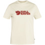Koszulka damska Fjällräven Logo Tee W biały Chalk White