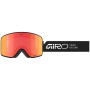 Gogle narciarskie Giro Method Black Stacked-Vivid Ember/Vivid Infrared