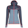 Bluza damska Salewa Puez Hybrid PL W FZ szary 3866 ombre blue melange