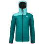 Kurtka zimowa damska Ortovox W's Zinal Jacket zielony PacificGreen