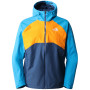 Kurtka męska The North Face Stratos niebieski/biały Shadyblu/Coneorg/Acstcblu