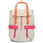 Plecak Under Armour Favorite Backpack szary Fog / Orange Blast / Pink Shock